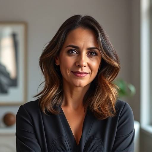 Foto de Carla Oliveira, Designer de Interiores da Criarte Mobili√°rio.